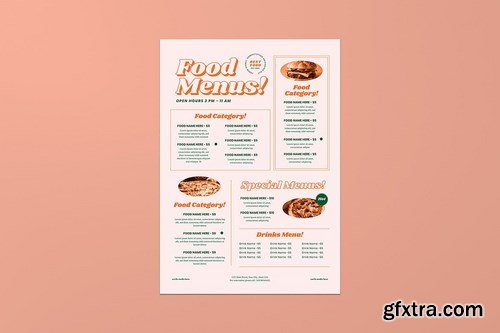 Simple Food Menus