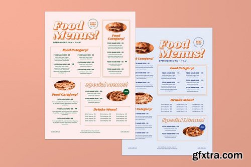 Simple Food Menus