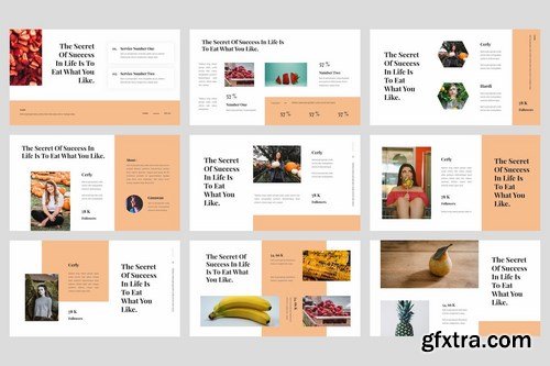 Tari - Food Powerpoint Google Slides and Keynote Templates