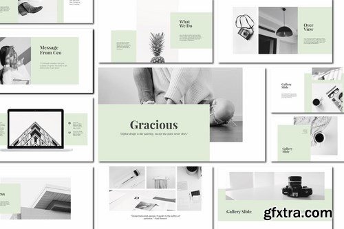 Gracious - Powerpoint Google Slides and Keynote Templates