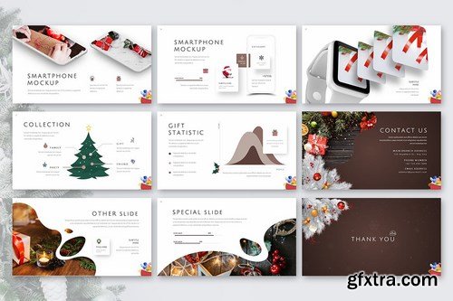 Holy Joly - Christmas Powerpoint Google Slides and Keynote Templates