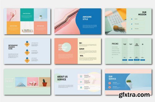 Kental Powerpoint Google Slides and Keynote Templates