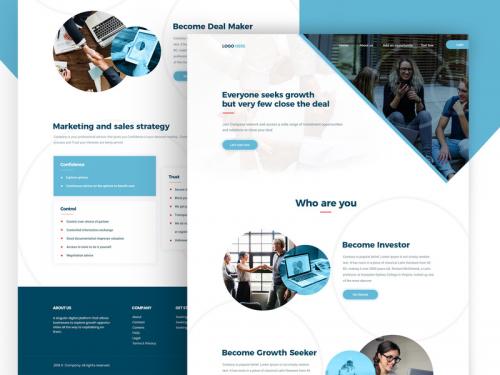 Business investment Landing page - business-investment-landing-page