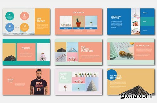 Kental Powerpoint Google Slides and Keynote Templates