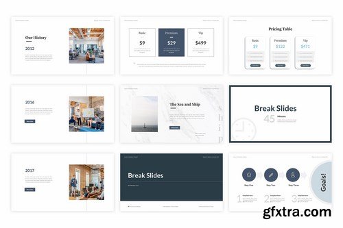 Flatro - Powerpoint Google Slides and Keynote Templates