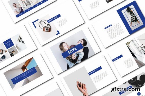 Miya Powerpoint Google Slides and Keynote Templates