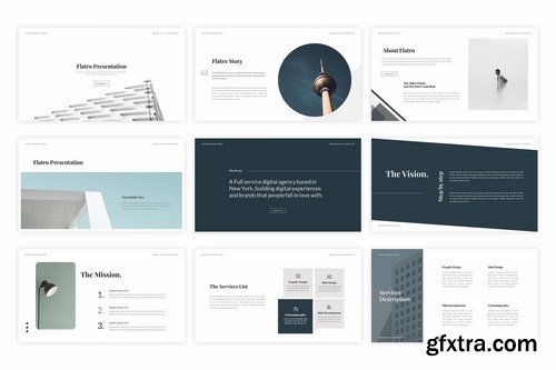 Flatro - Powerpoint Google Slides and Keynote Templates