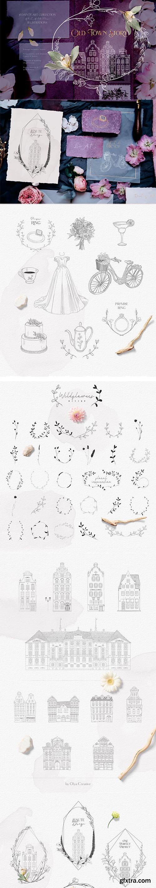 Hand drawn Decorative Illustrations