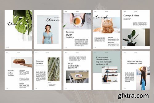 Chronic Vertical PowerPoint and Keynote Templates