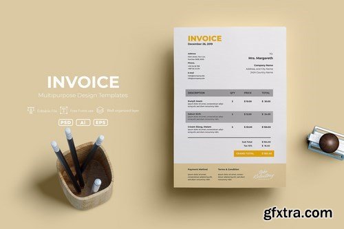 Invoice Templates Pack