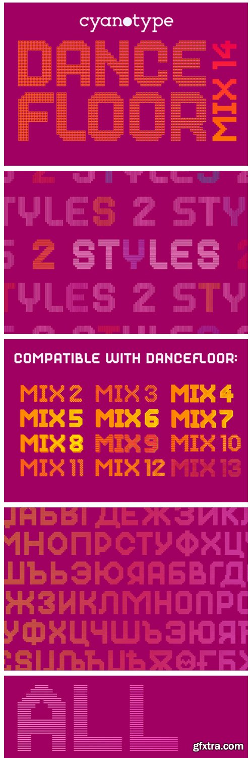 Dance Floor Mix 14 Font