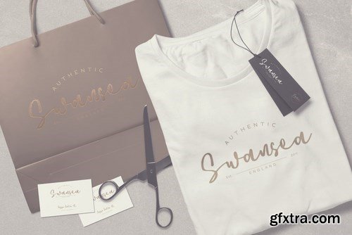 Downtown - Handwriting Script Font