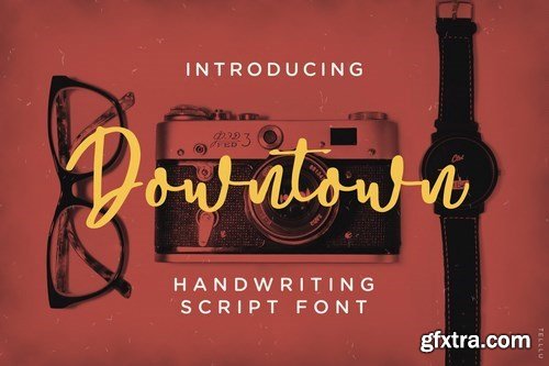 Downtown - Handwriting Script Font