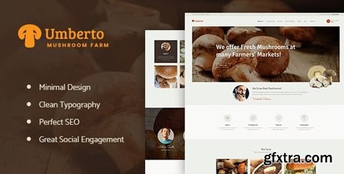 ThemeForest - Umberto v1.2.0 - Mushroom Farm & Organic Products Store WordPress Theme - 17471855