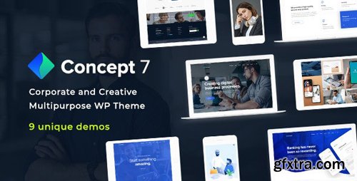 ThemeForest - Concept Seven v1.4 - Responsive Multipurpose WordPress Theme - 23657724