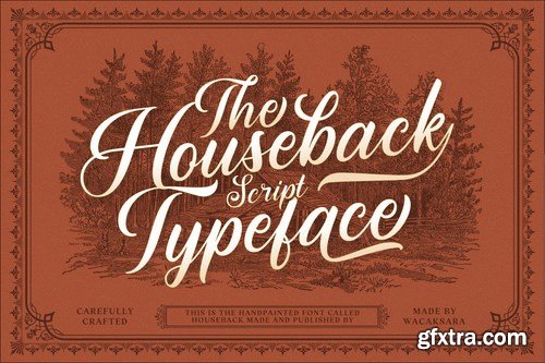 Houseback Font