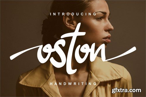 Oston Handwriting Font