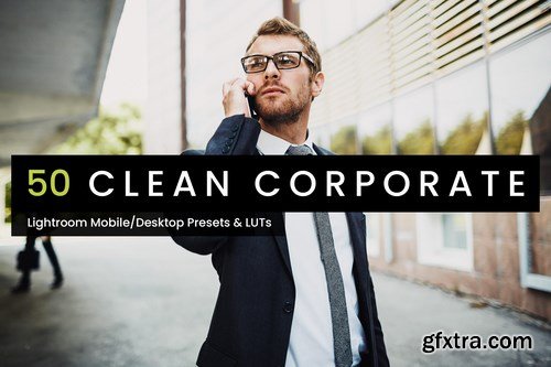 50 Clean Corporate Lightroom Presets