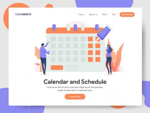 Calendar and Schedule Illustration - calendar-and-schedule-illustration