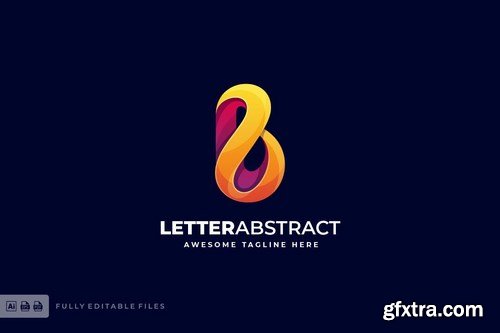 Letter Abstract Colorful Logo Template