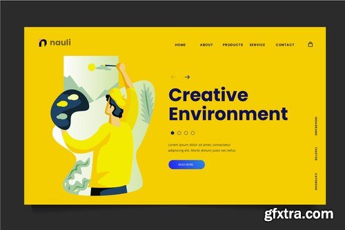 PSD and AI Vector Web Header Pack