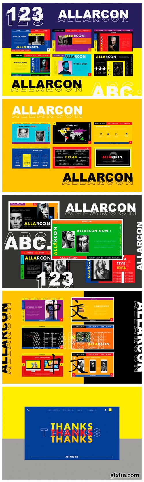 Allarcon - Google Slides Template 2275909