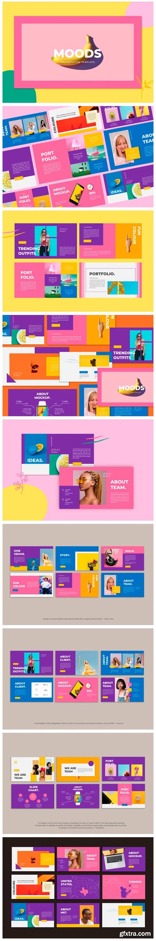 Moods - Google Slides Template 2276761