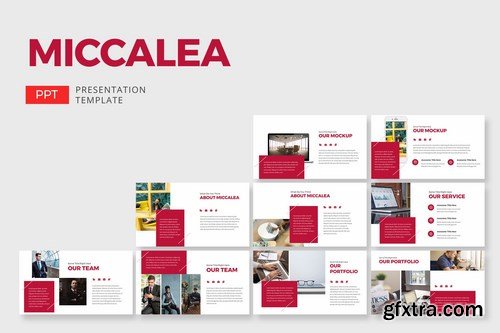 Miccalea Marketing - Powerpoint Google Slides and Keynote Templates