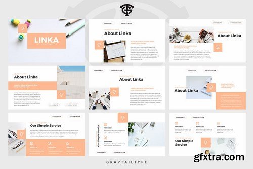 Linka Corporate - Powerpoint Google Slides and Keynote Templates