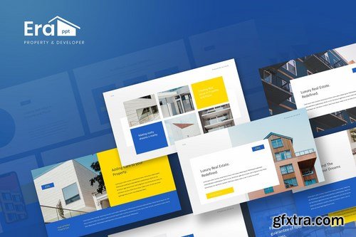 ERA - Property & Developer Powerpoint and Google Slides Templates