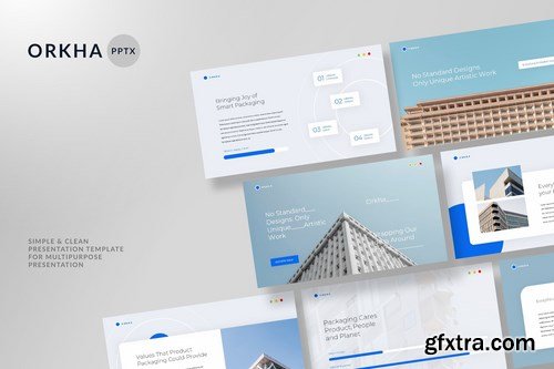 Orkha - Simple & Clean Powerpoint and Google Slides Templates