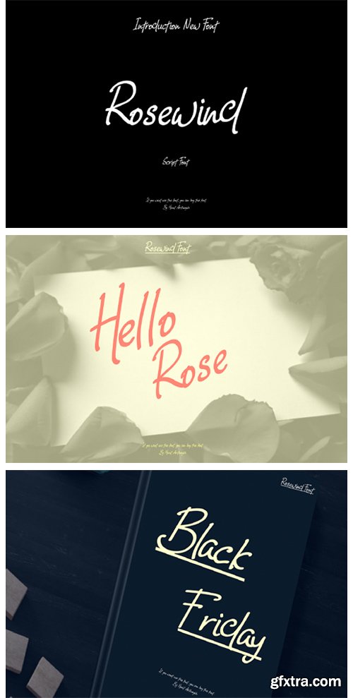 Rosewind Font