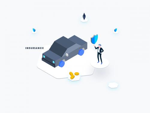 Car Insurance Isometric Graphic - car-insurance-isometric-graphic