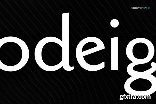 CM - Procyon - Modern Typeface + WebFont 4394713