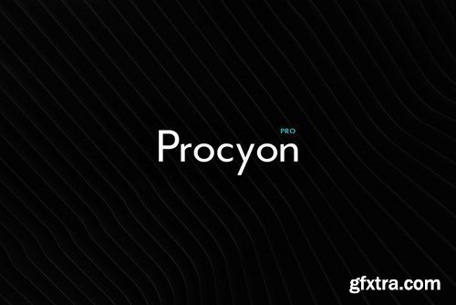 CM - Procyon - Modern Typeface + WebFont 4394713