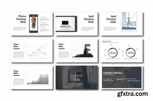 Lights Powerpoint  and Keynote Templates