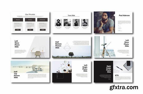 Lights Powerpoint  and Keynote Templates