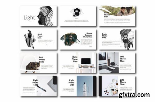 Lights Powerpoint  and Keynote Templates