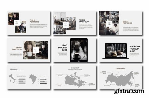 Coffee Powerpoint Google Slides and Keynote Templates