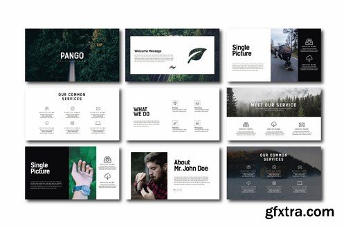 Pango Powerpoint Google Slides and Keynote Templates