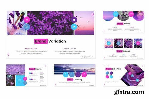 Purpleno - Powerpoint Google Slides and Keynote Templates