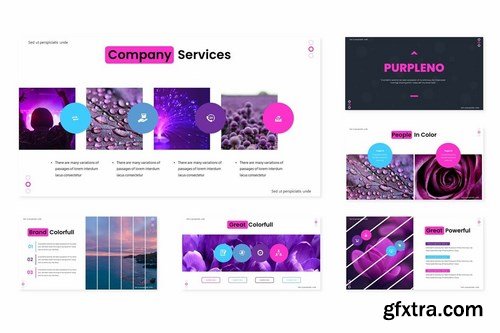 Purpleno - Powerpoint Google Slides and Keynote Templates