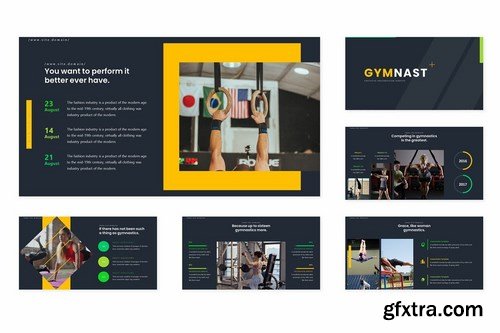 Gymnast - Powerpoint Google Slides and Keynote Templates