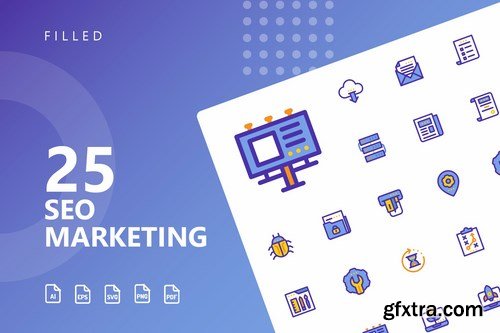 SEO Marketing Icons Bundle