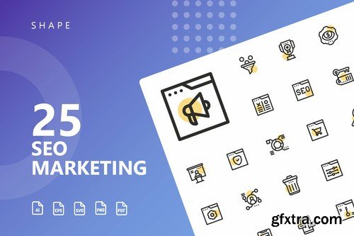 SEO Marketing Icons Bundle