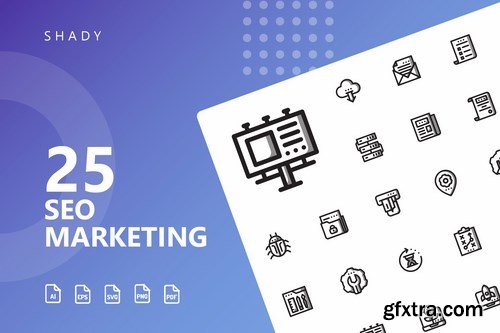 SEO Marketing Icons Bundle