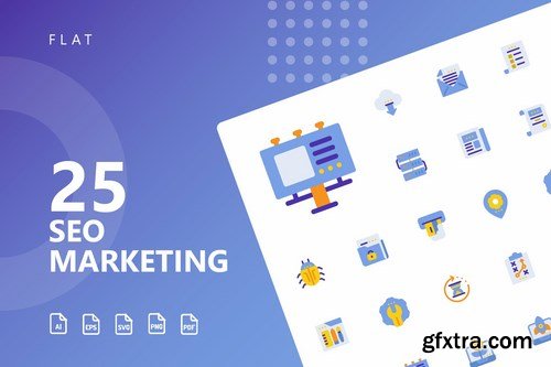 SEO Marketing Icons Bundle