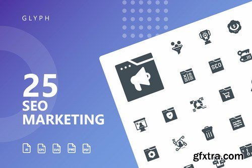 SEO Marketing Icons Bundle