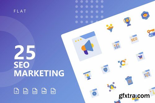 SEO Marketing Icons Bundle