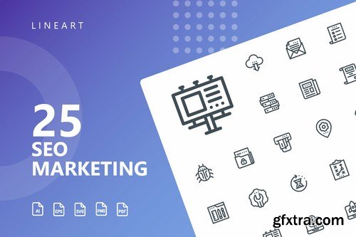 SEO Marketing Icons Bundle